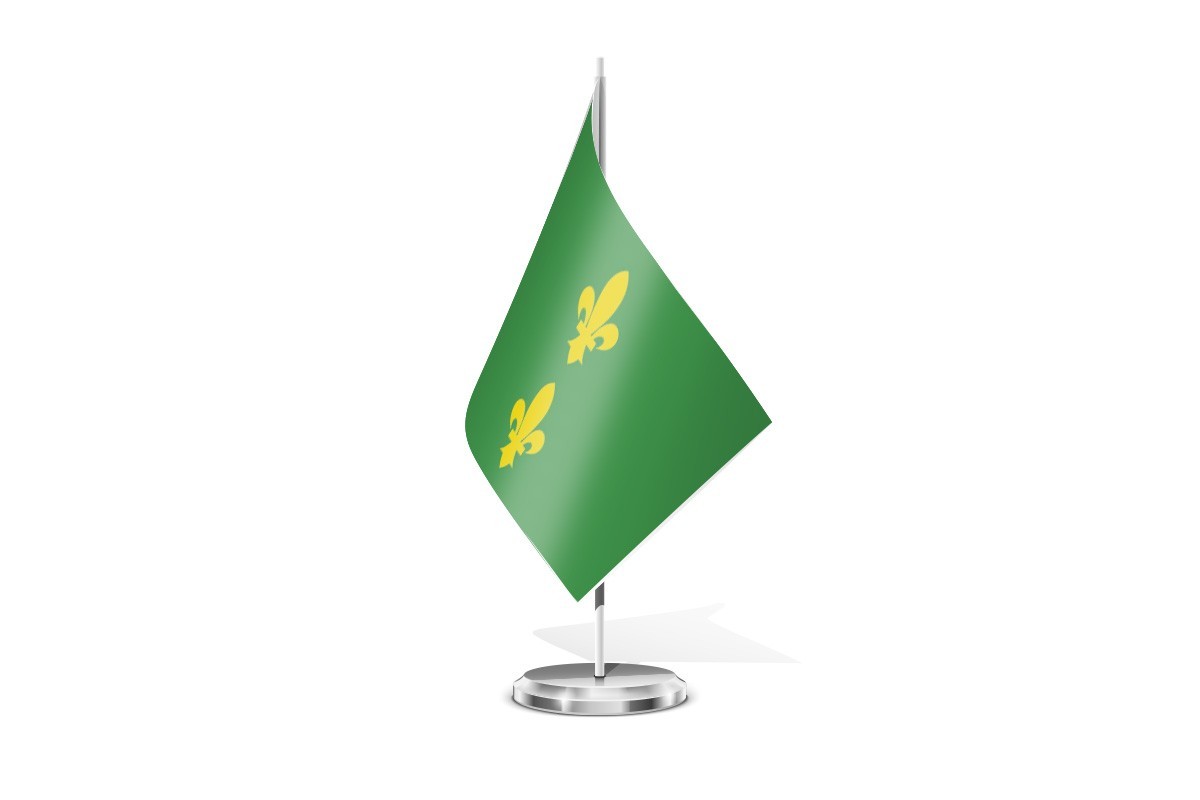 Bandera de mesa de Lezama