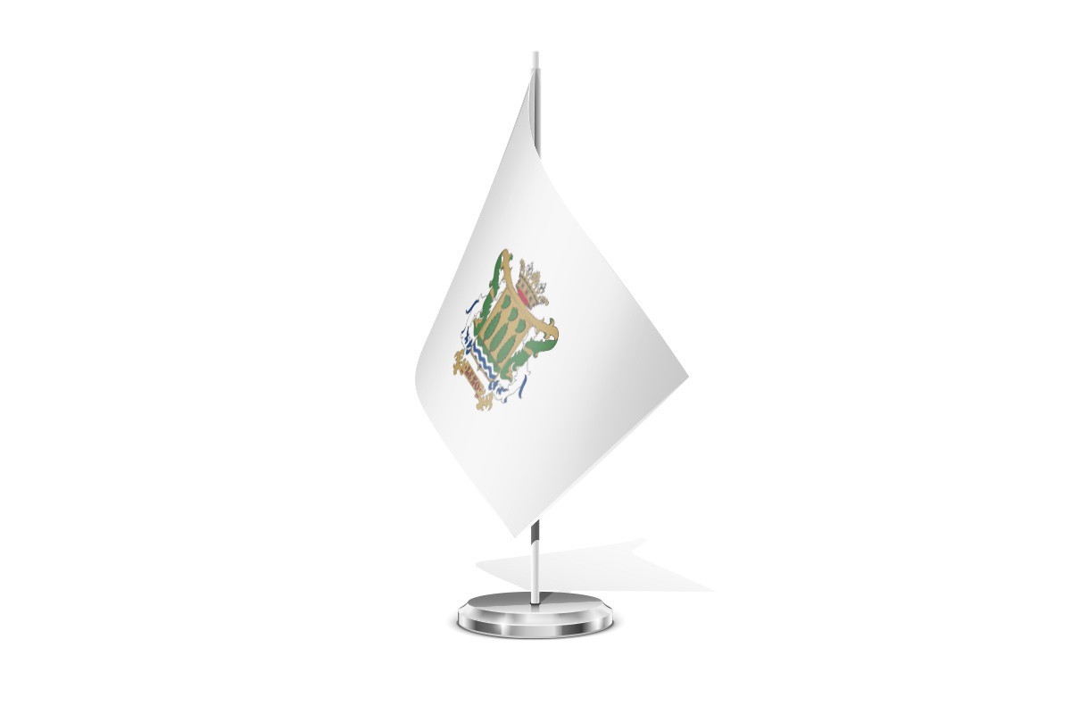 Bandera de mesa de Lezo