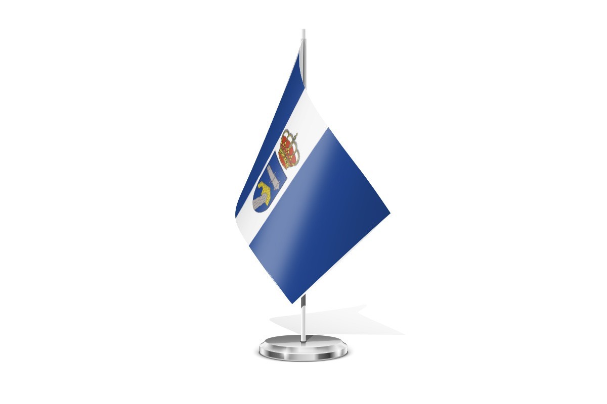 Bandera de mesa de Liérganes