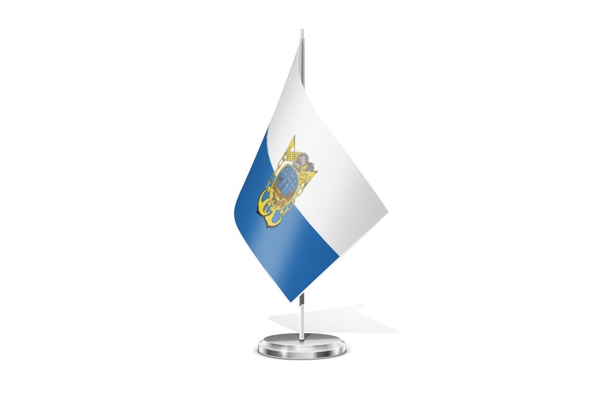 Bandera de mesa de Limpias