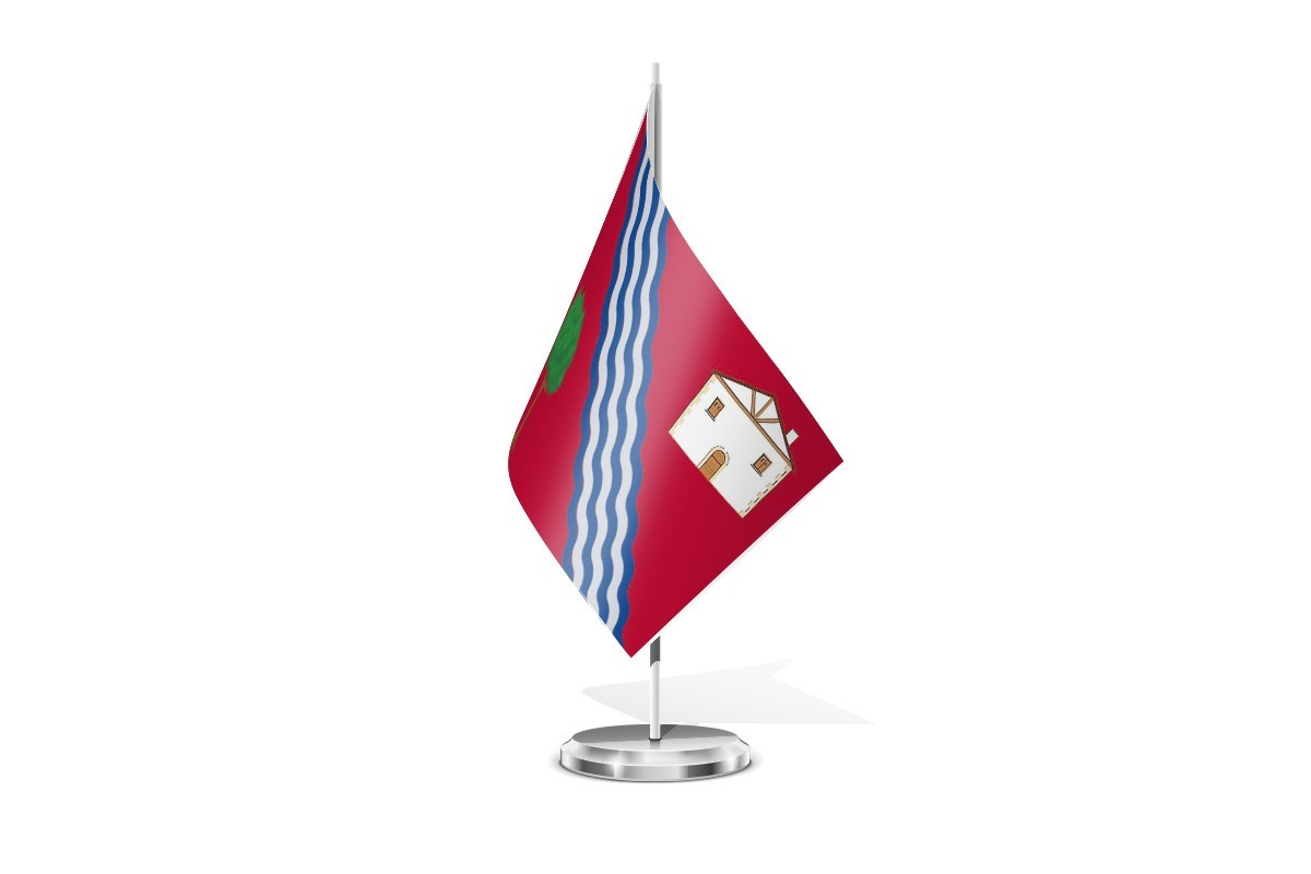 Bandera de mesa de Lizartza