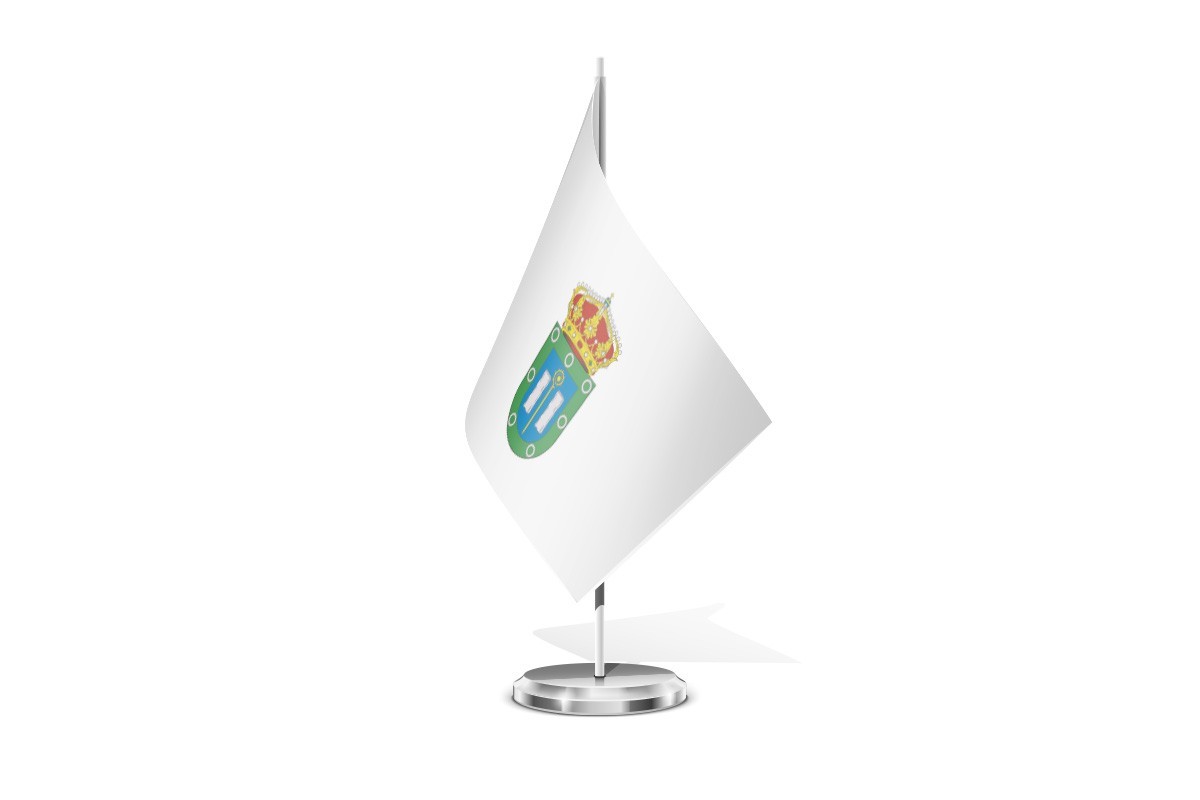 Bandera de mesa de Lousame