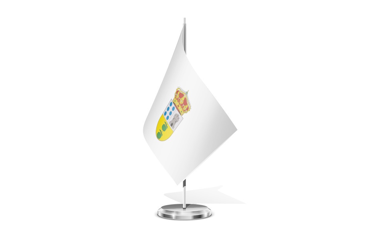 Bandera de mesa de Manzaneda