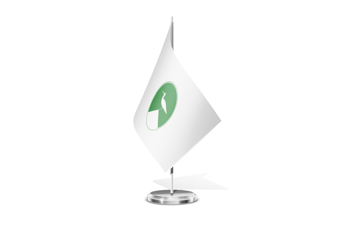 Bandera de mesa de Mazaricos