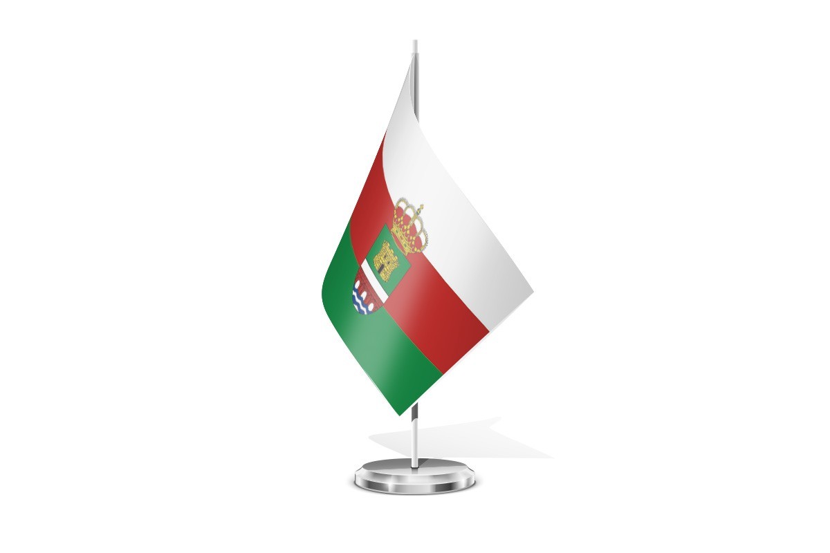 Bandera de mesa de Mazcuerras