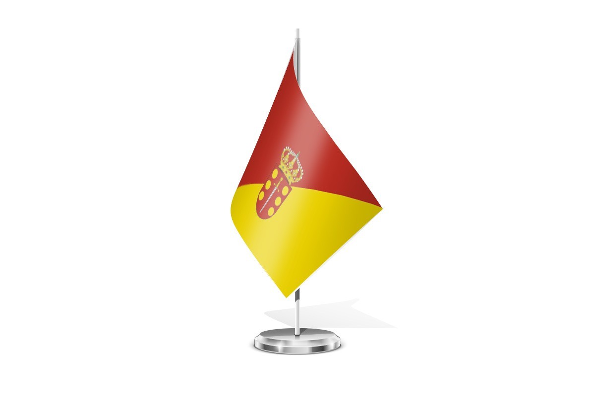Bandera de mesa de Meco