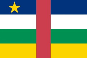 Bandera de Republica Centro Africana de alta calidad para exterior 123