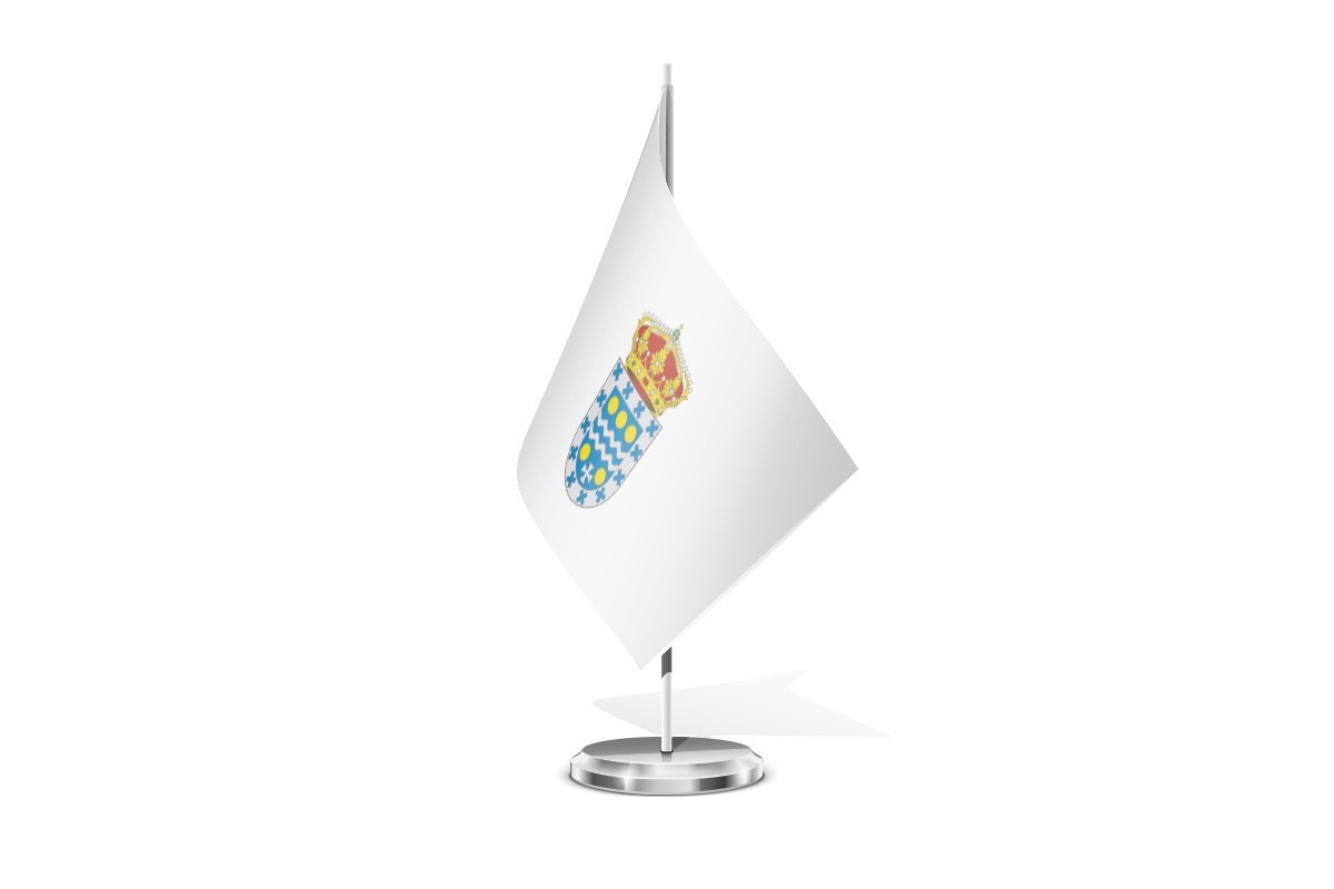 Bandera de mesa de Merca