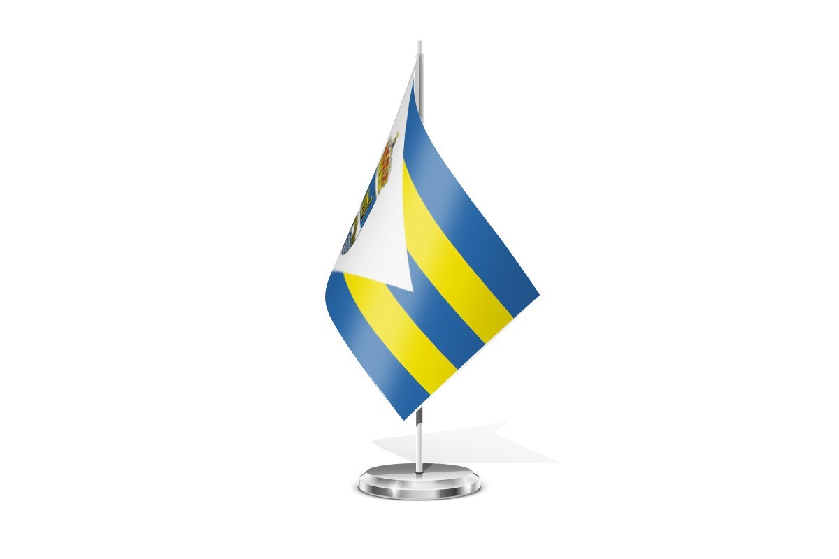 Bandera de mesa de Miera