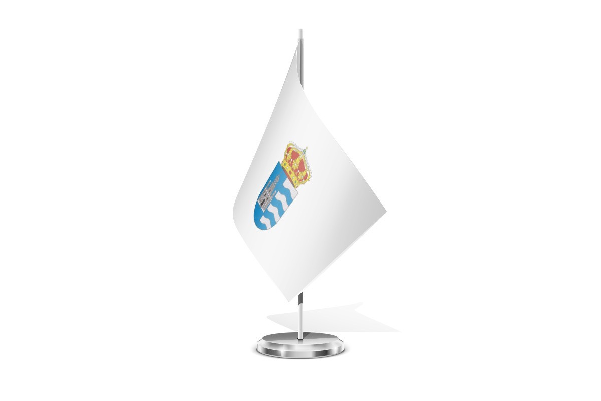 Bandera de mesa de Miño