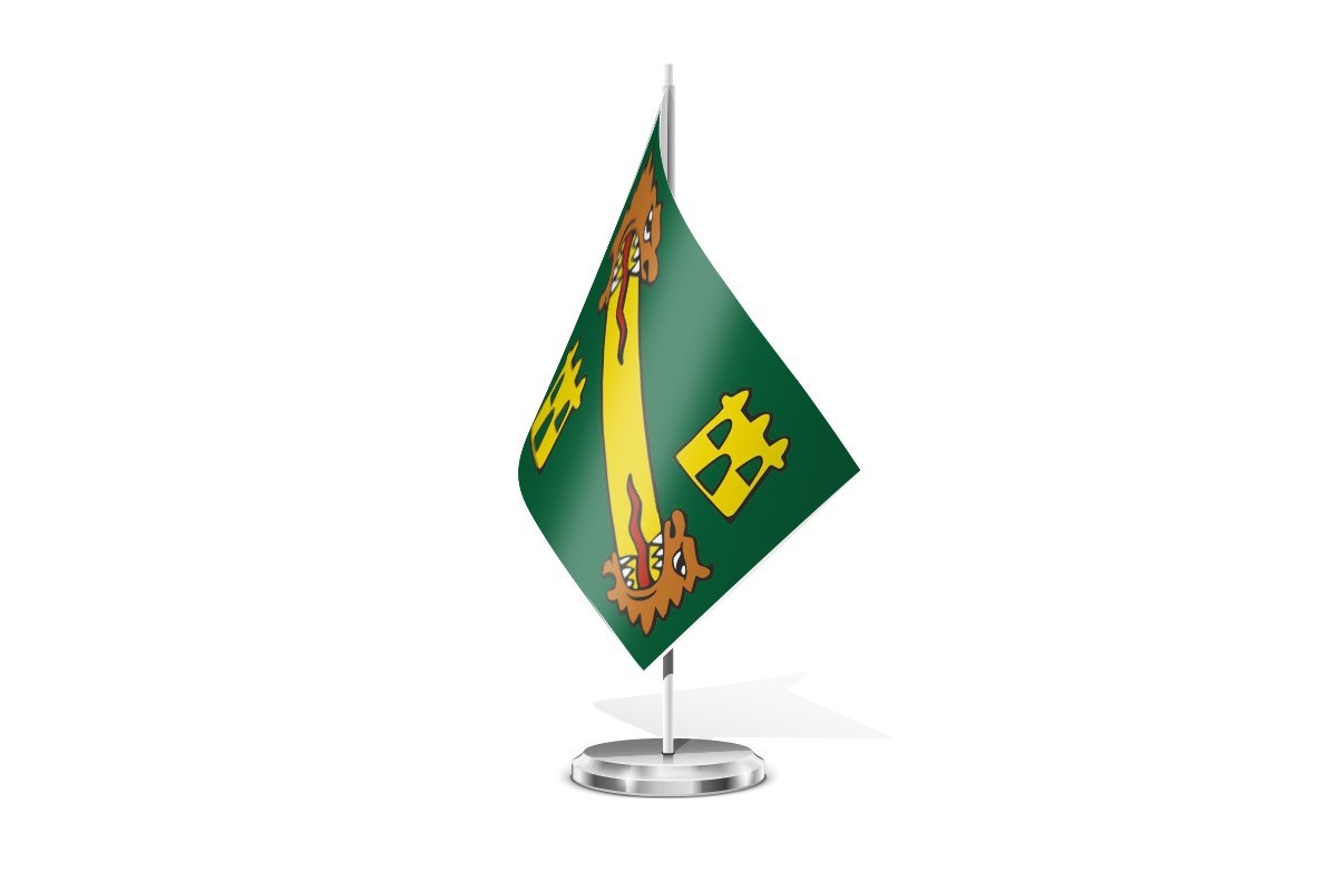 Bandera de mesa de Moeche
