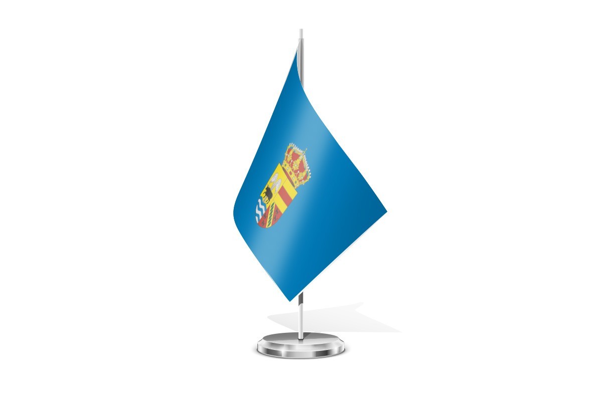 Bandera de mesa de Molar