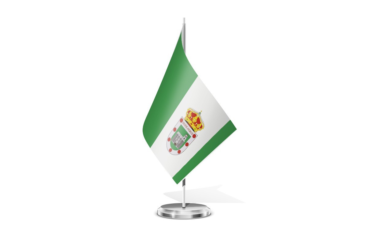 Bandera de mesa de Monfero