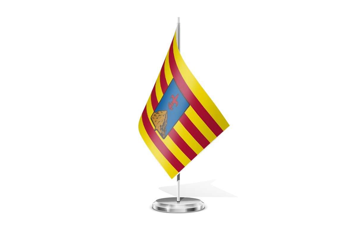 Bandera de mesa de Montuïri