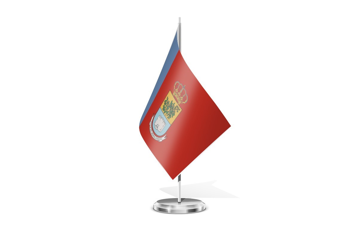 Bandera de mesa de Moralzarzal