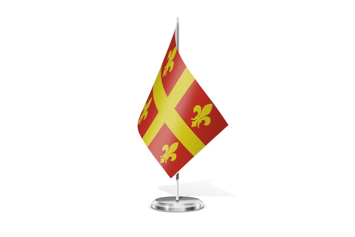 Bandera de mesa de Morcín