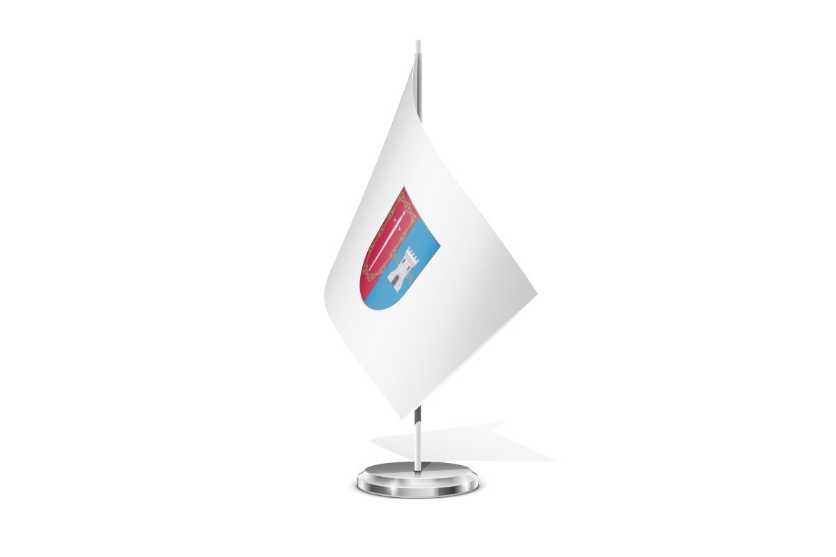 Bandera de mesa de Moreda de Álava