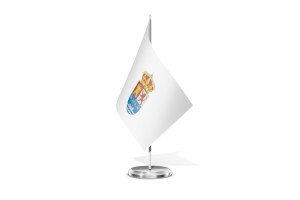 Bandera de mesa de Muros 123