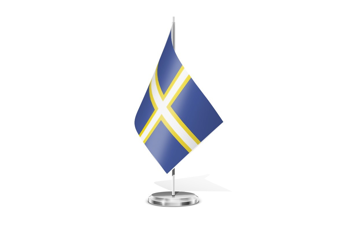 Bandera de mesa de Murueta