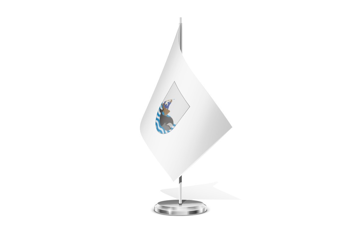 Bandera de mesa de Mutriku