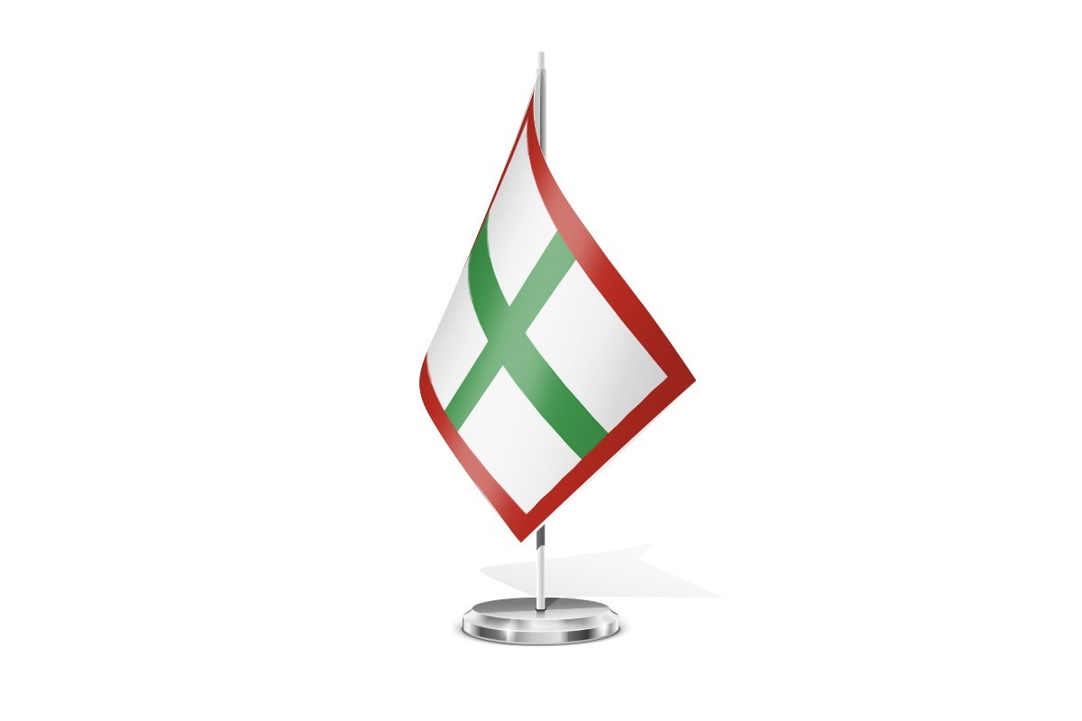 Bandera de mesa de Nabarniz