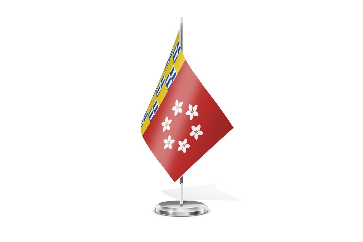 Bandera de mesa de Nava