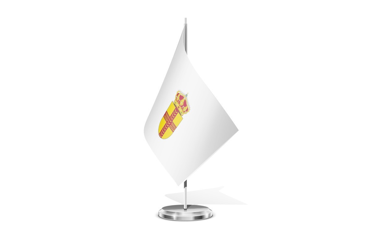 Bandera de mesa de Navaridas