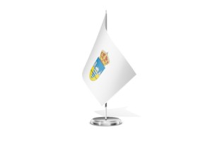 Bandera de mesa de Neda 123