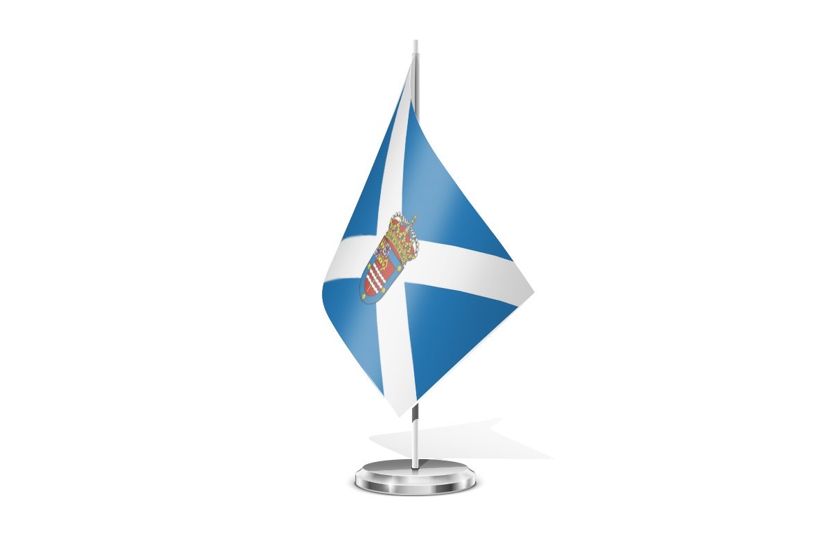 Bandera de mesa de Nigrán