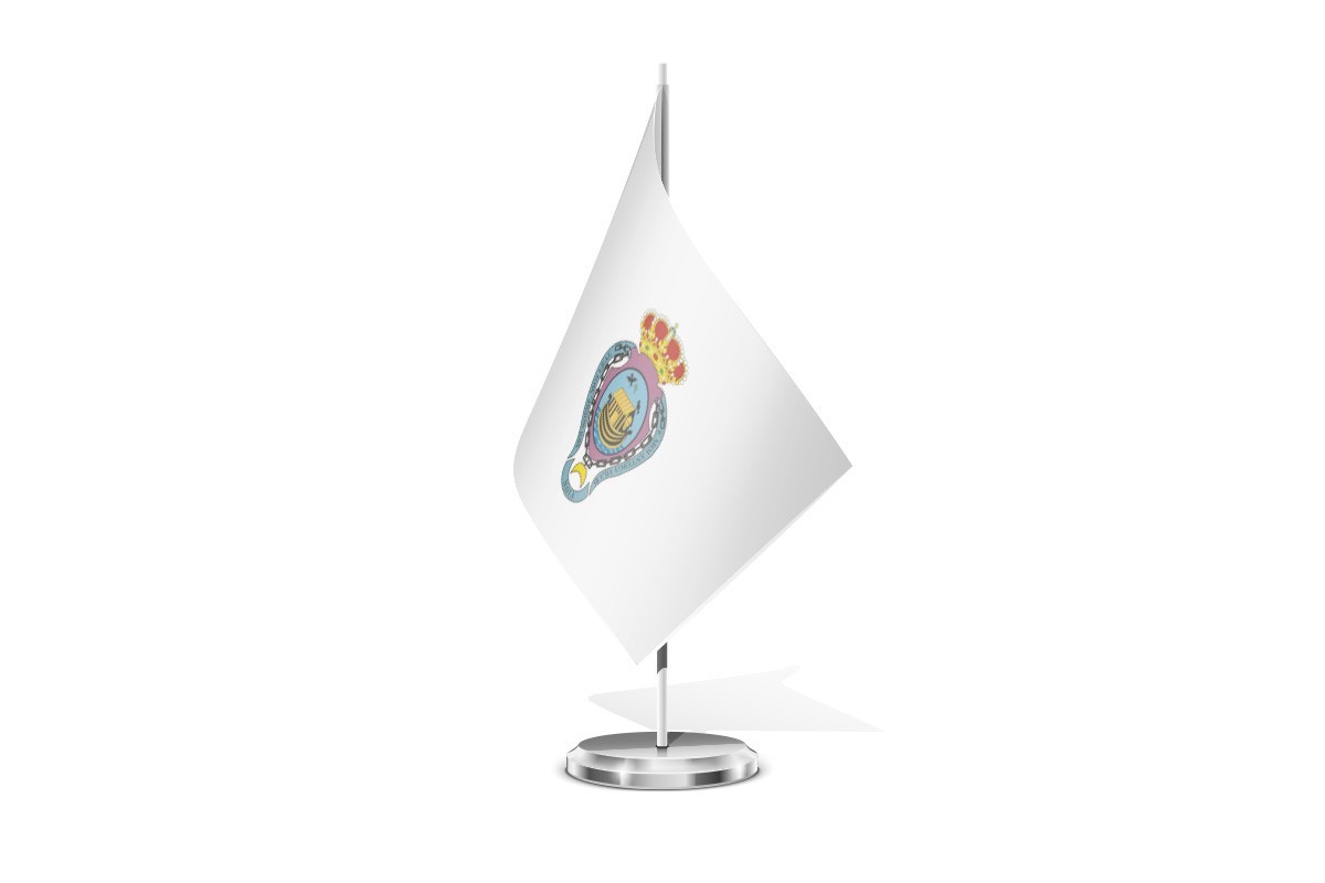 Bandera de mesa de Noia