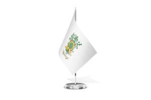 Bandera de mesa de Okondo 123