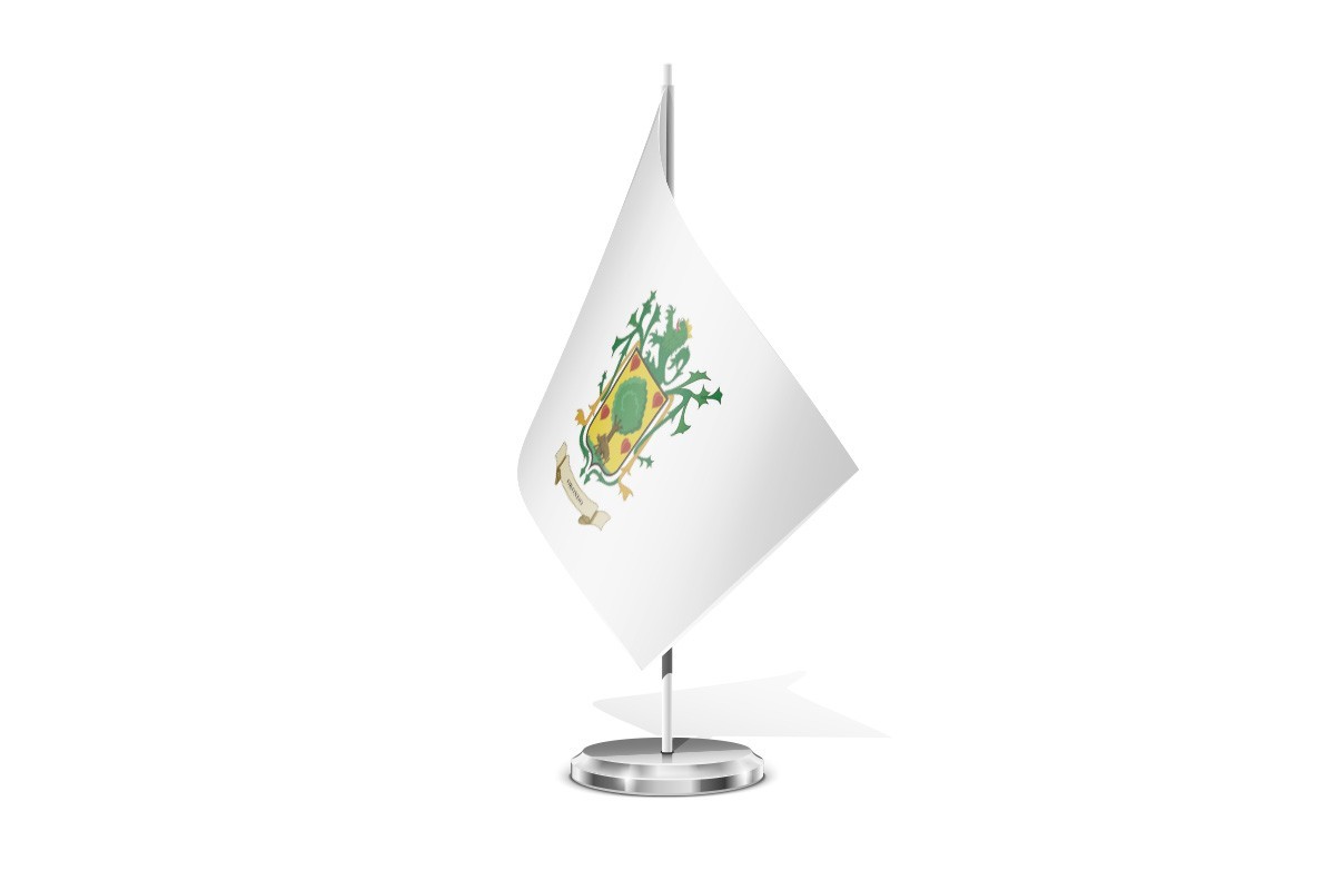 Bandera de mesa de Okondo
