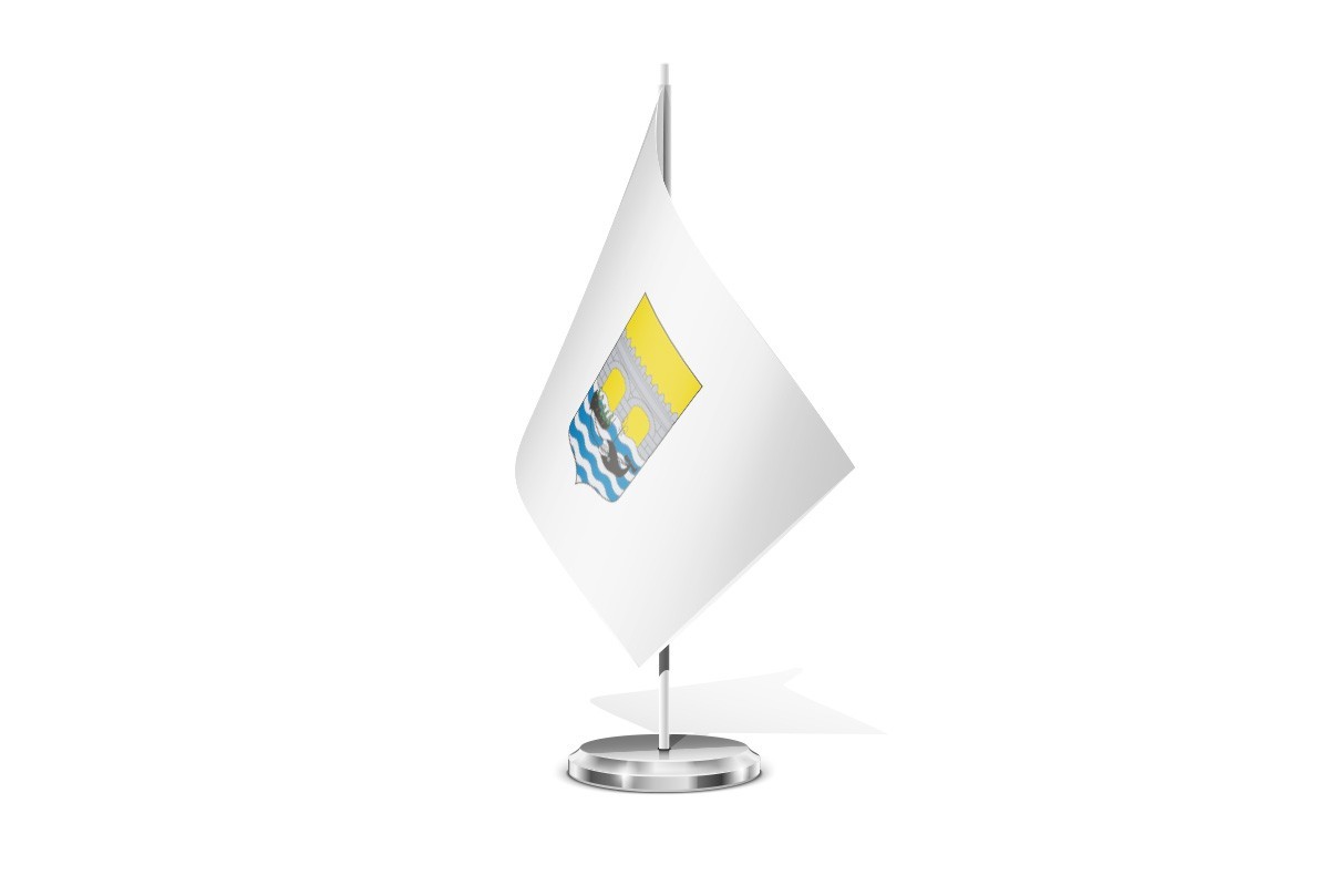Bandera de mesa de Ondarroa