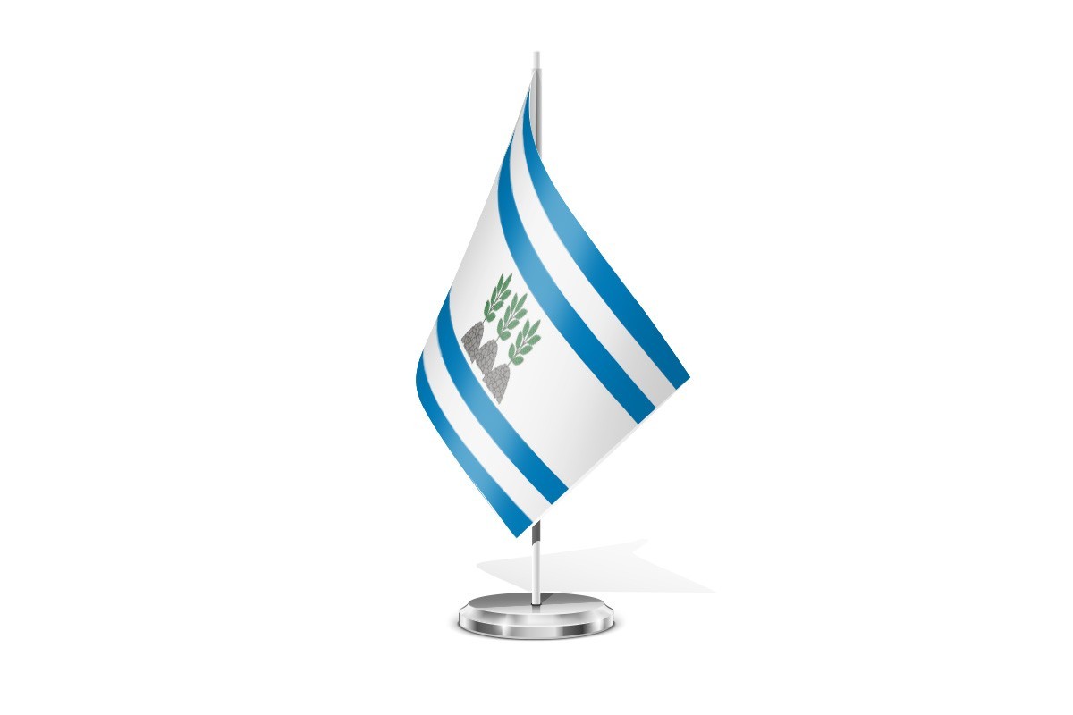 Bandera de mesa de Ortigueira