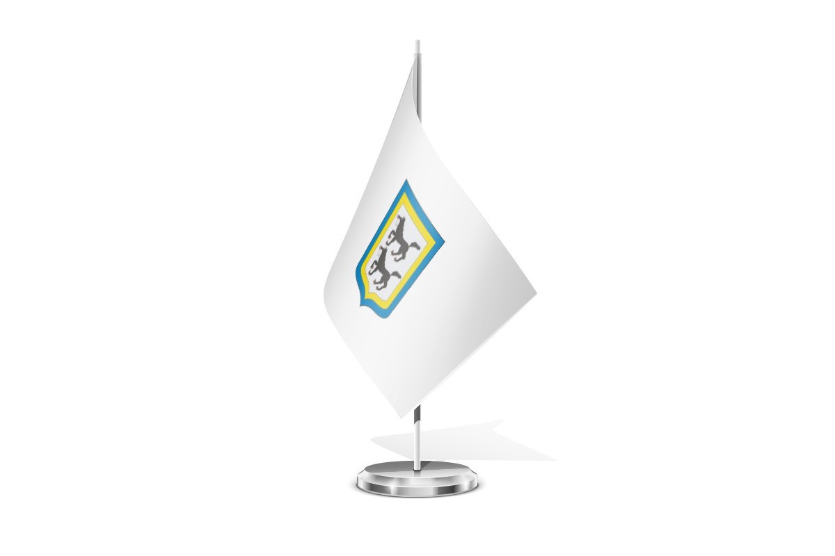 Bandera de mesa de Ortuella