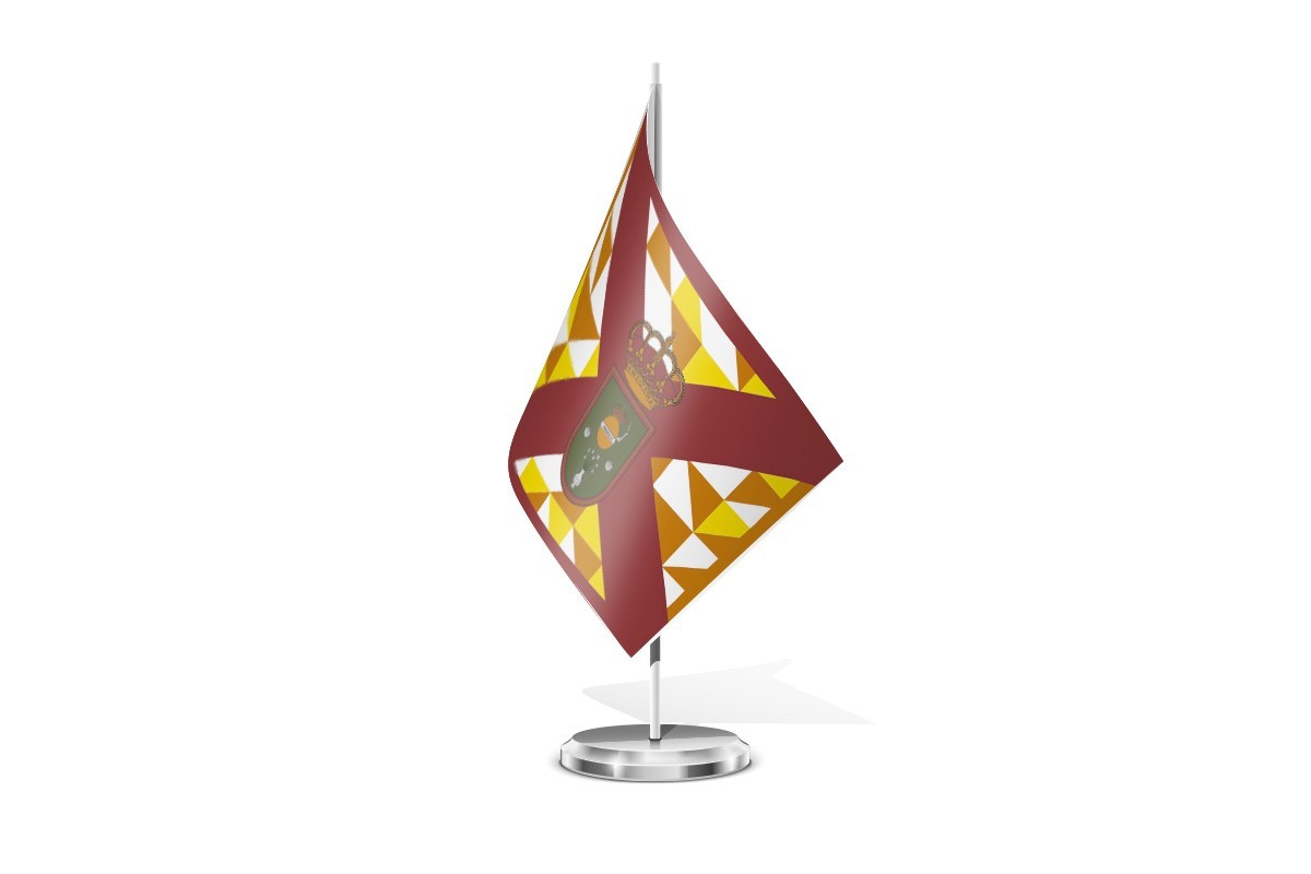Bandera de mesa de Oyón