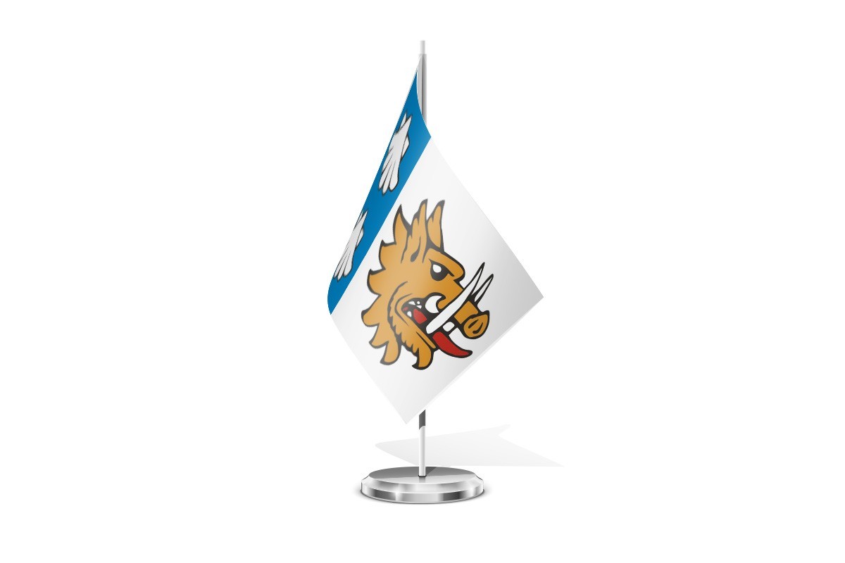 Bandera de mesa de Paderne