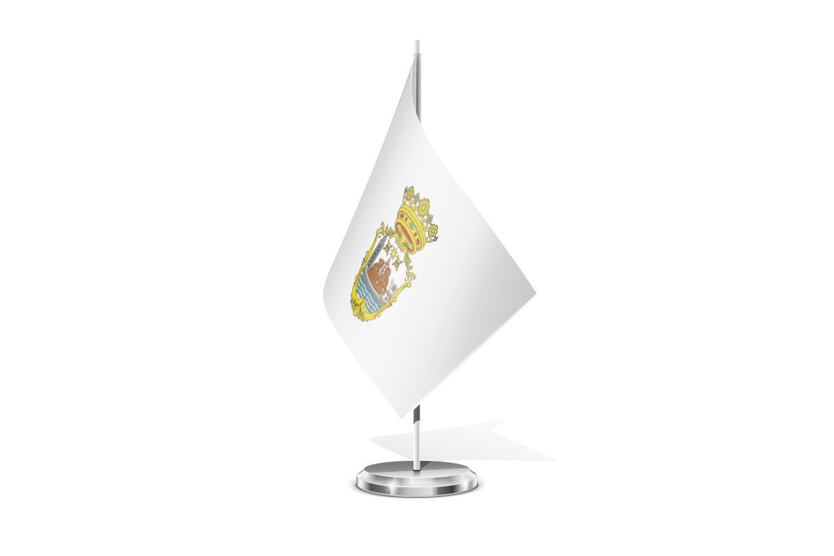Bandera de mesa de Padrón