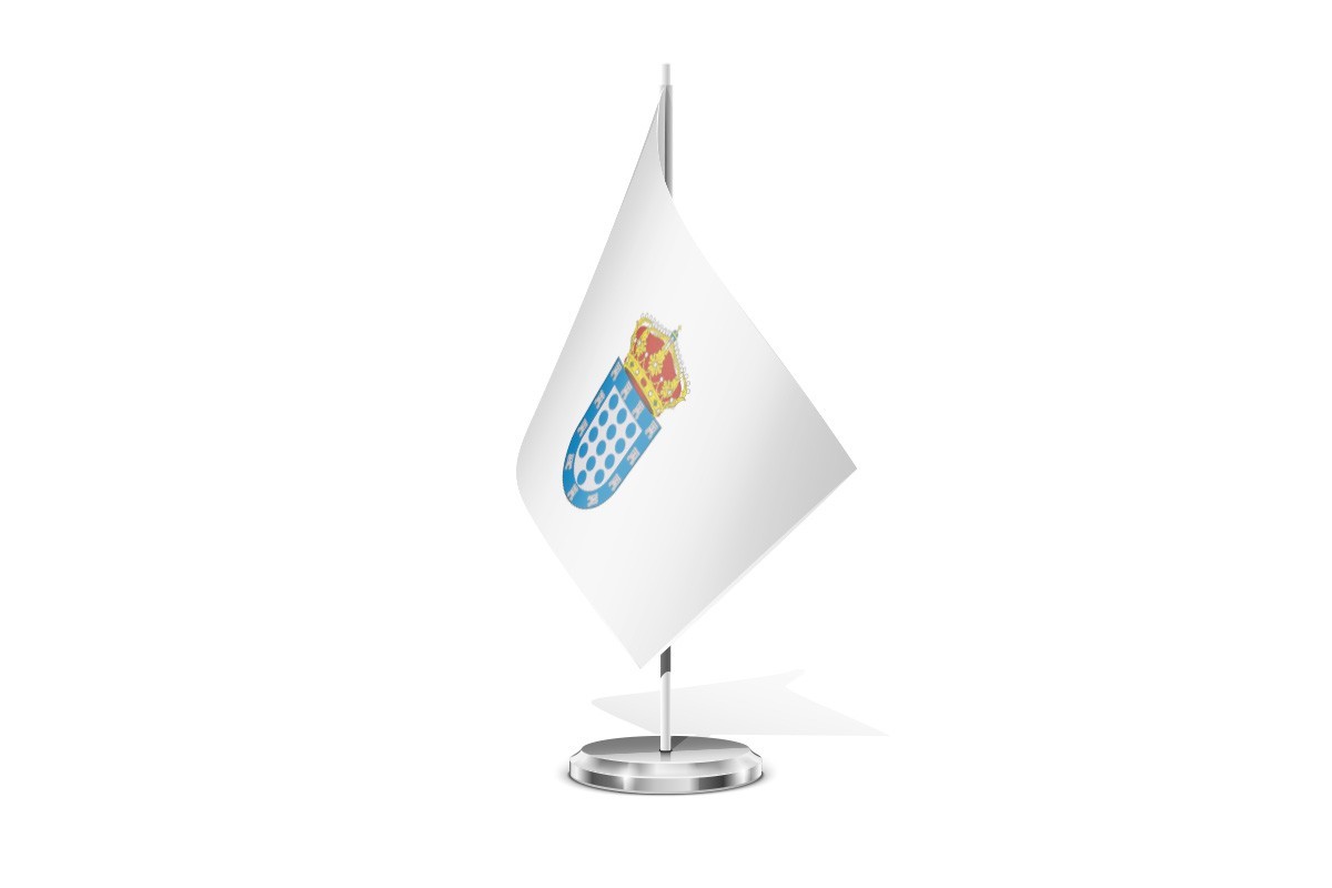 Bandera de mesa de Pantón