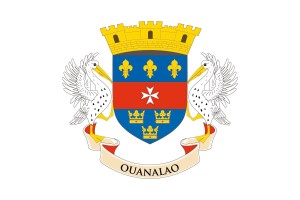 Bandera de San Bartolome de alta calidad para exterior 123