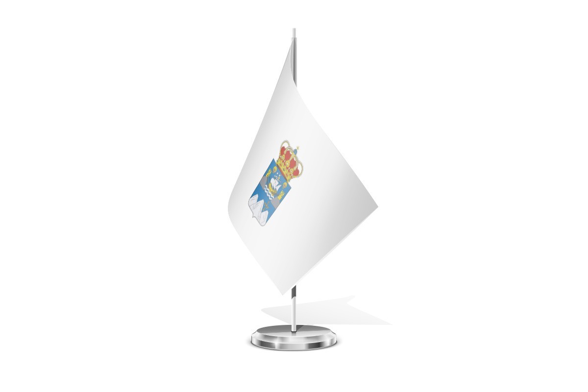 Bandera de mesa de Peñamellera Alta