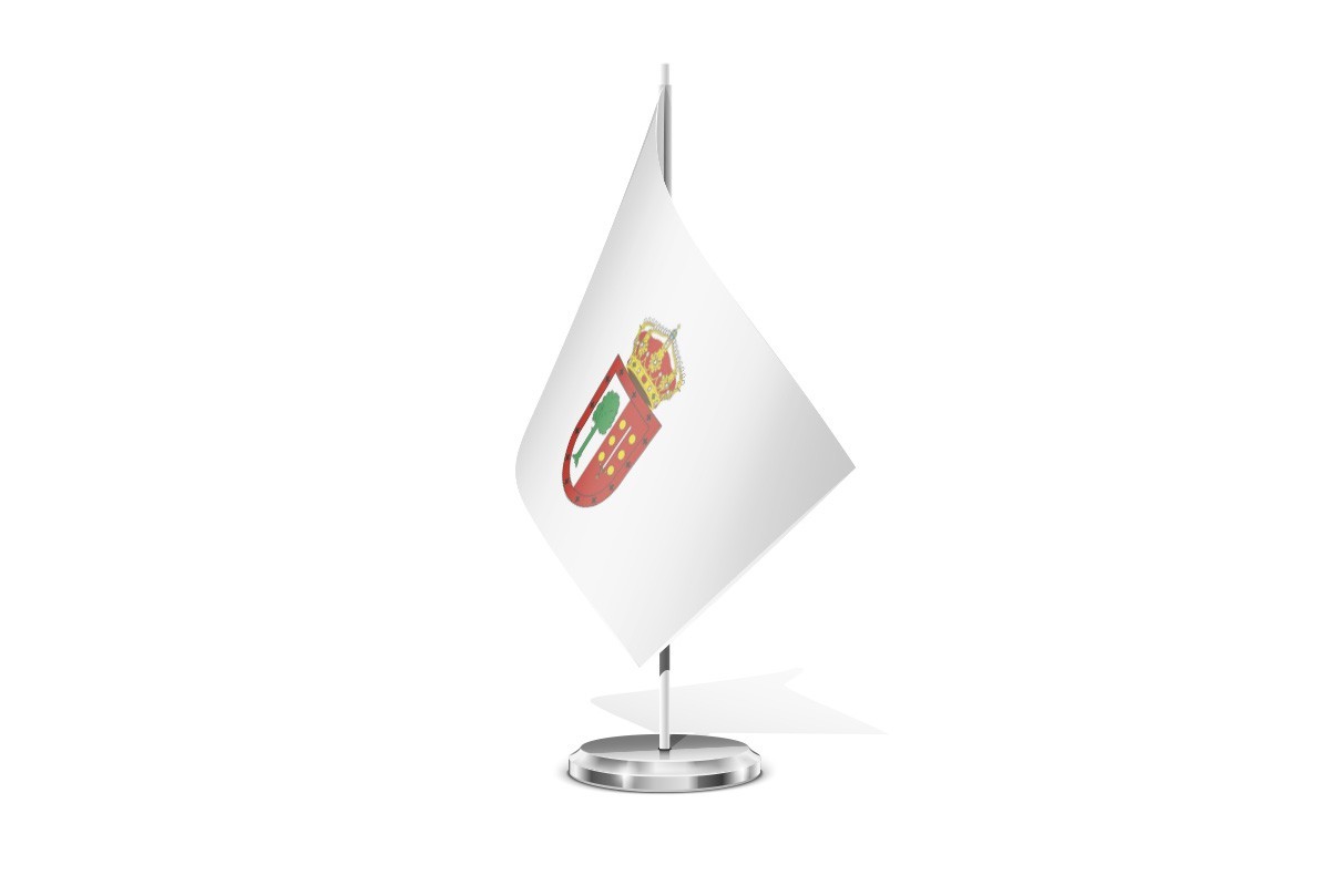 Bandera de mesa de Pereiro de Aguiar