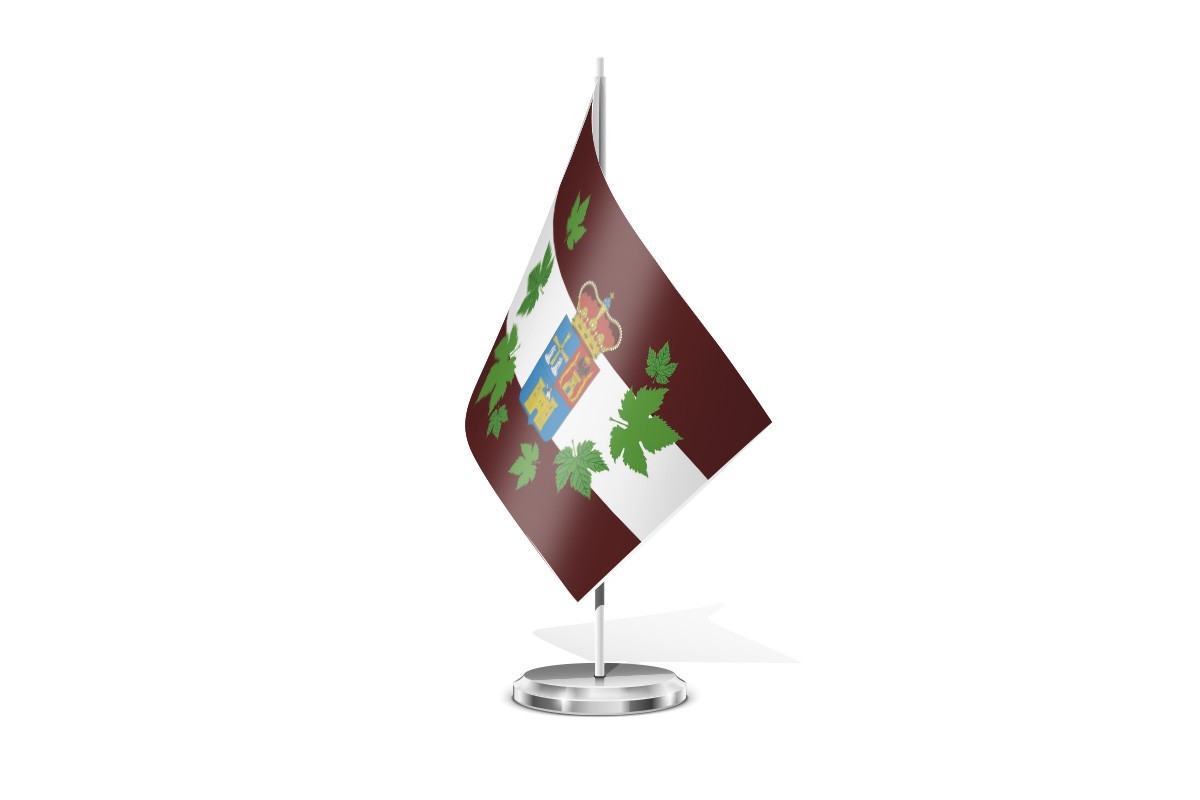 Bandera de mesa de Pesoz
