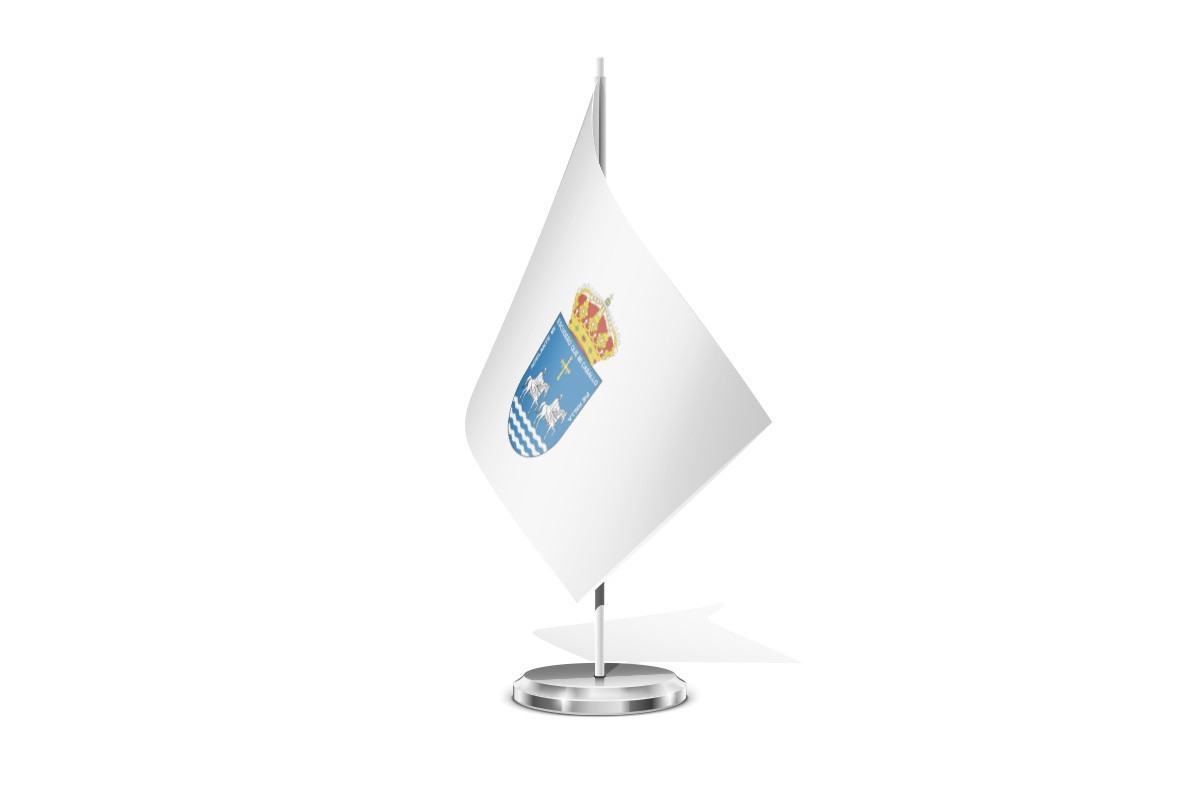 Bandera de mesa de Piloña
