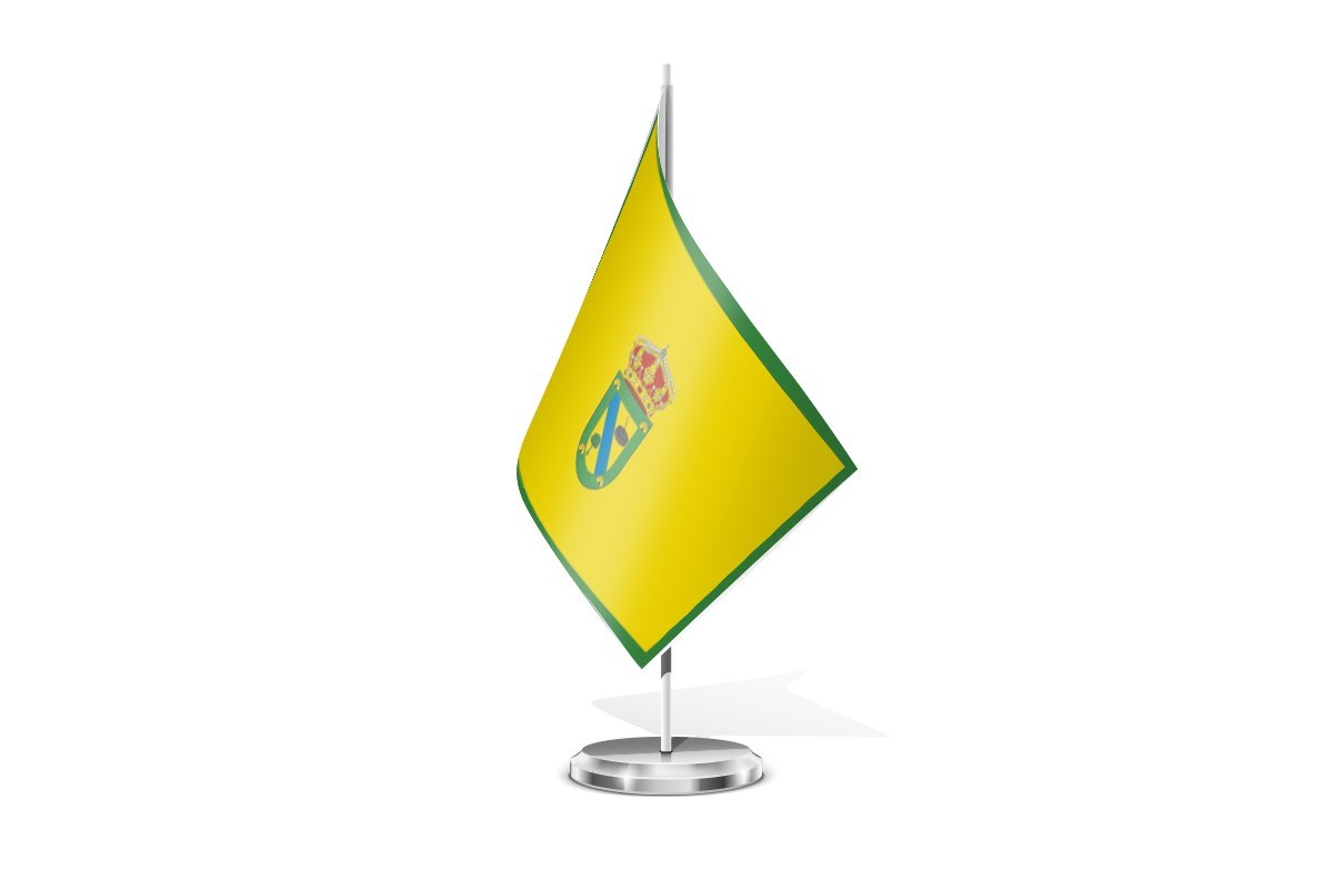 Bandera de mesa de Piñuécar