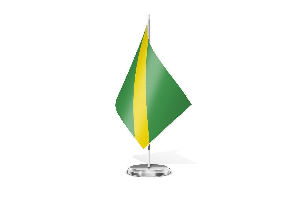 Bandera de mesa de Pontedeume