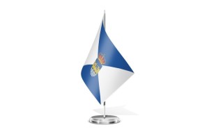 Bandera de mesa de Pontevedra 123