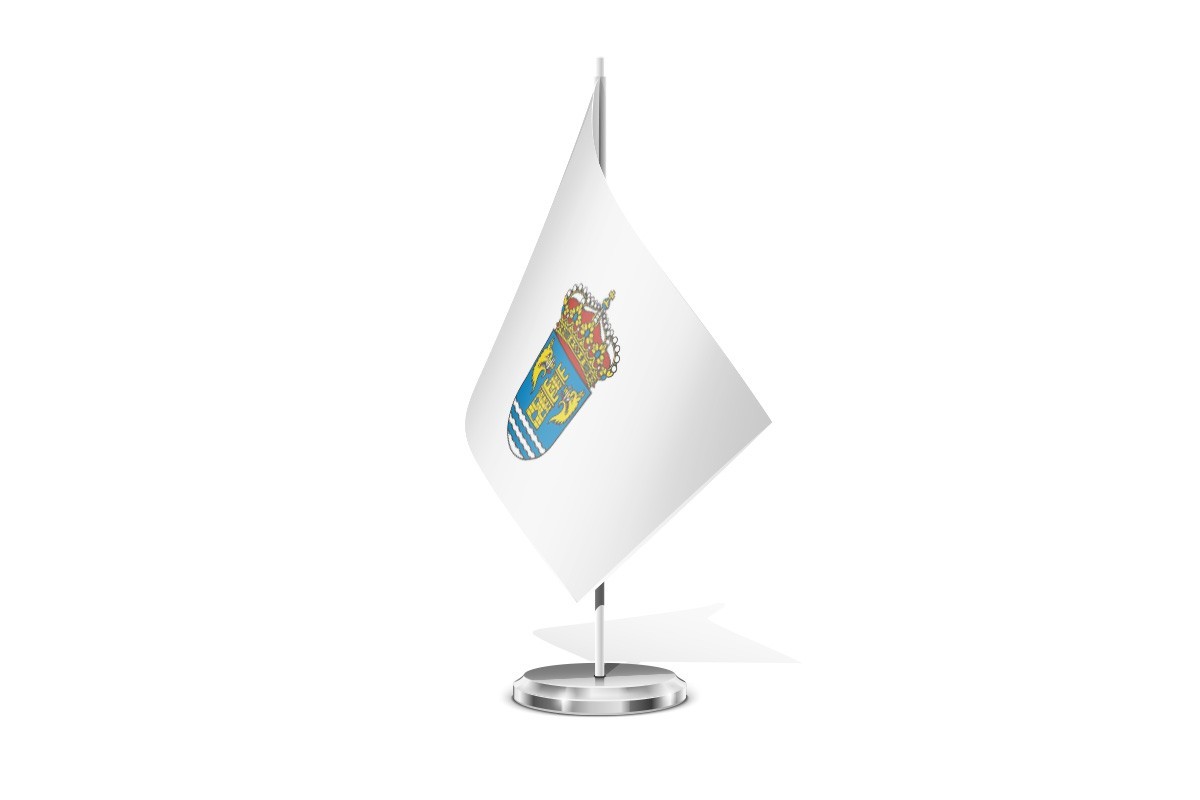 Bandera de mesa de Porqueira