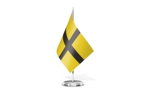 Bandera de mesa de Portugalete 123