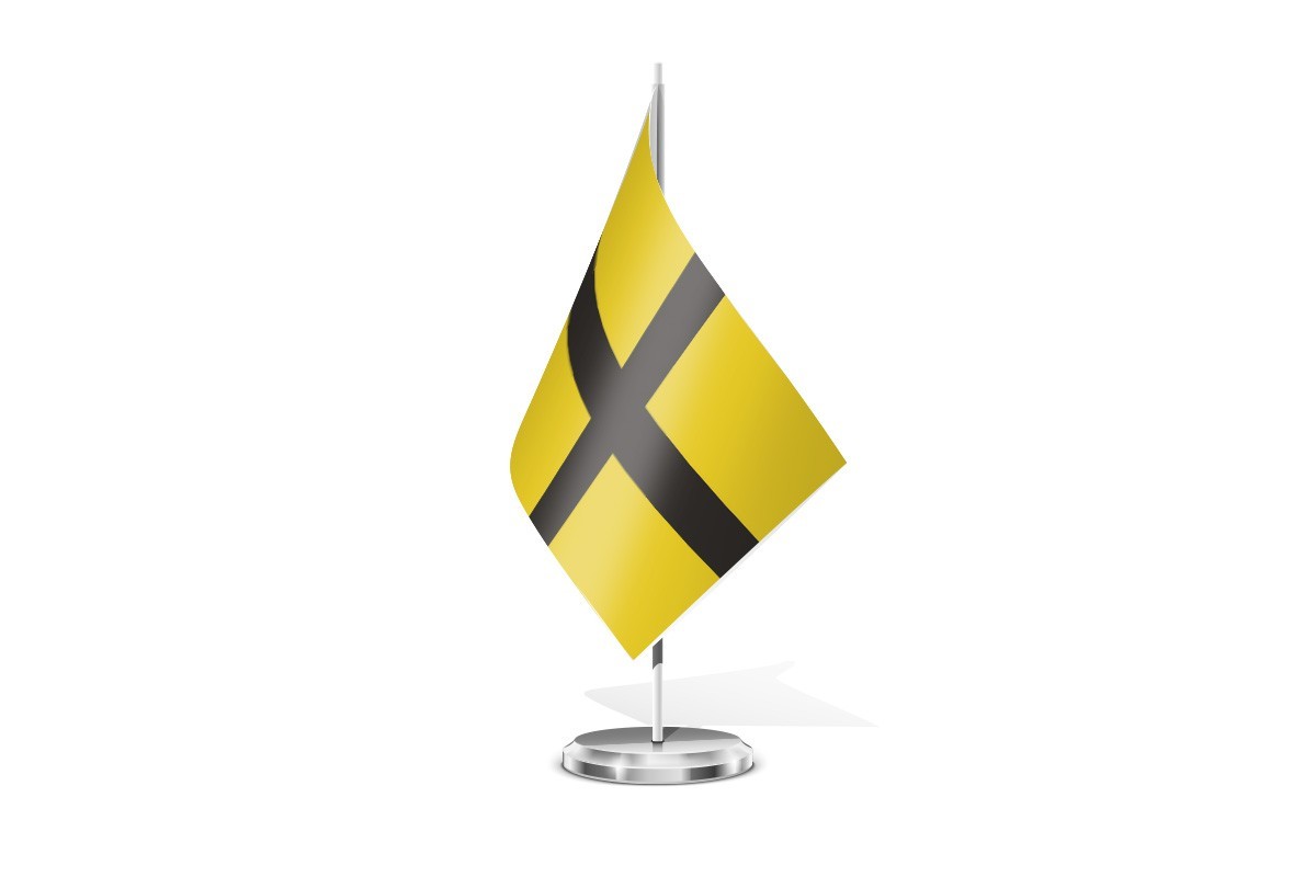 Bandera de mesa de Portugalete